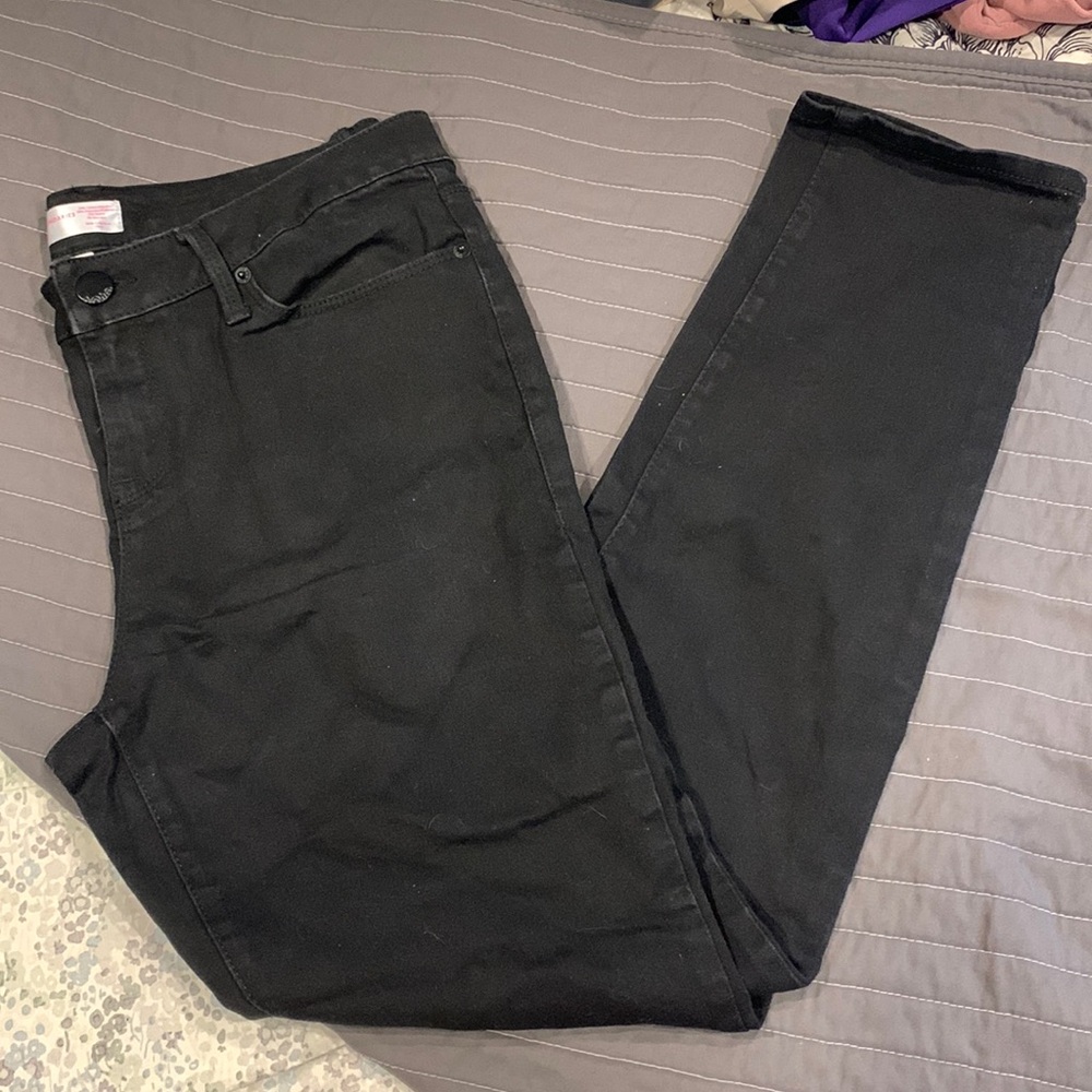 Size 17 NOBO black skinny jeans.